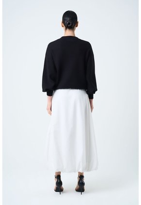 Falda Casiopea Para Mujer Largo Midi Falda Casiopea Para Mujer Largo Midi Blanco 14 VÉLEZ