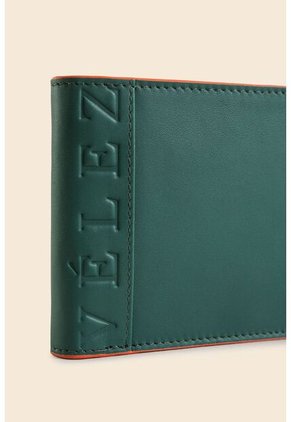 Billetera Phoenix De Cuero Para Hombre Detalles En Contraste Billetera Phoenix De Cuero Para Hombre Detalles En Contraste Azul Aguamarina Vélez