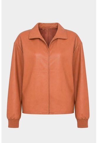 Chaqueta Bomber Oversized Para Mujer Pearl Chaqueta Bomber Oversized Para Mujer Pearl Naranja L VÉLEZ Vélez