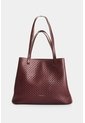 Shopping En Cuero Grabado Para Mujer Santa Clara 2.0 Shopping En Cuero Grabado Para Mujer Santa Clara 2.0 Vinotinto VÉLEZ de Vélez