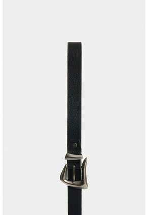 Cinturón Unifaz De Cuero Para Mujer Gael Cinturón Unifaz De Cuero Para Mujer Gael Negro L VÉLEZ