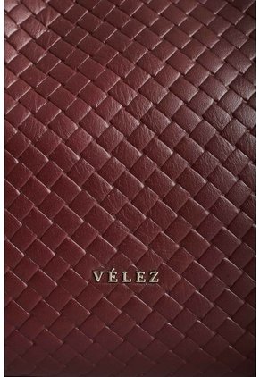 Shopping En Cuero Grabado Para Mujer Santa Clara 2.0 Shopping En Cuero Grabado Para Mujer Santa Clara 2.0 Vinotinto VÉLEZ