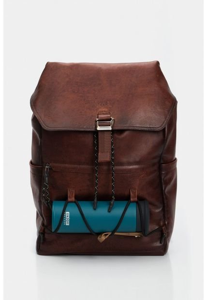 Morral Casual Trekking De Cuero Para Hombre Multifuncional