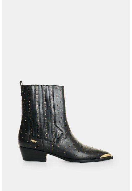 Botas En Cuero Para Mujer Kiwa Botas En Cuero Para Mujer Kiwa Negro 39 VÉLEZ