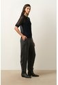 Polo Tejida Lascar Para Mujer Fit Holgado Polo Tejida Lascar Para Mujer Fit Holgado Negro XL VÉLEZ de Vélez