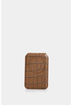 Porta Documentos En Gamuza Textura Croco Para Hombre Tikal Porta Documentos En Gamuza Textura Croco Para Hombre Tikal Miel VÉLEZ