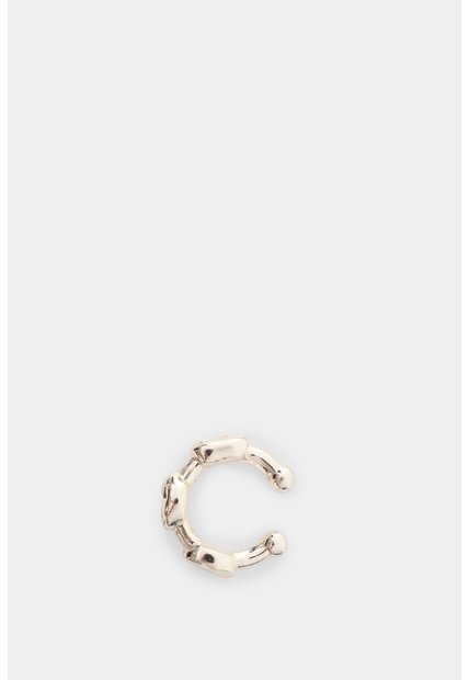 Ear Cuff Coffee Bean Silver Earcuff Coffee Bean Silver Plata VÉLEZ