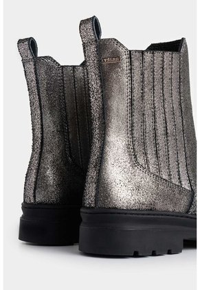 Botines Orión De Cuero Folia Para Mujer Silueta Chelsea Botines Orión De Cuero Folia Para Mujer Silueta Chelsea Plata 36 VÉLEZ