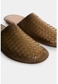 Slipper Tejido En Cuero Para Hombre Confort Slipper Tejido En Cuero Para Hombre Confort Tabaco 42 VÉLEZ de Vélez