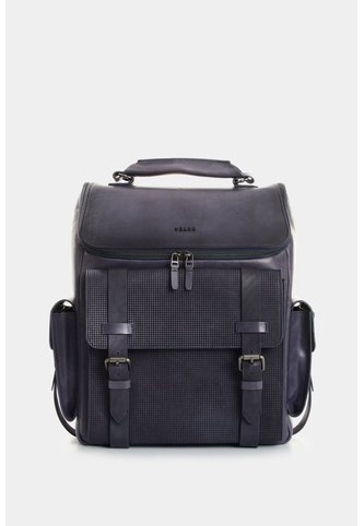 Morral De Cuero Para Hombre New Archaeology Morral De Cuero Para Hombre New Archaeology Azul Oscuro VÉLEZ Vélez