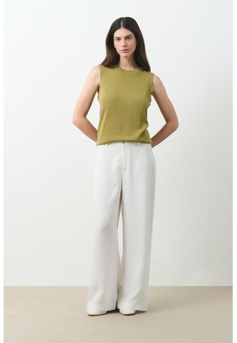 Top Tejido Amaru Para Mujer Top Tejido Amaru Para Mujer Verde Oliva S VÉLEZ Vélez