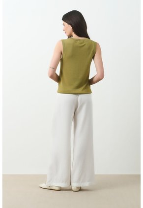 Top Tejido Amaru Para Mujer Top Tejido Amaru Para Mujer Verde Oliva S VÉLEZ