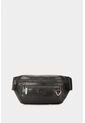 Riñonera Tivoli De Cuero Para Hombre Reata En Nylon Negro Riñonera Tivoli De Cuero Para Hombre Reata En Nylon Negro VÉLEZ de Vélez