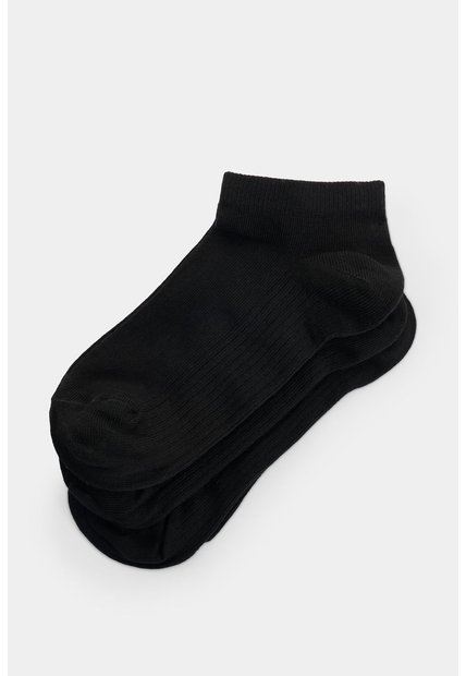 Calcetines Tobilleros Tripack Para Hombre Milan Calcetines Tobilleros Tripack Para Hombre Milan Negro XS VÉLEZ
