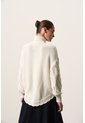 Sweater Oversized Tejido En Algodón Para Mujer Cuma Sweater Oversized Tejido En Algodón Para Mujer Cuma Crema M VÉLEZ de Vélez