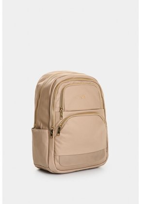 Tula Morral En Lona Y Cuero Para Mujer Biel Tula Morral En Lona Y Cuero Para Mujer Biel Arena VÉLEZ