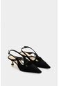 Tacones Cerrados De Cuero Gamuzado Para Mujer Solaris Tacones Cerrados De Cuero Gamuzado Para Mujer Solaris Negro 37 VÉLEZ de Vélez