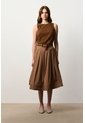 Falda Midi Para Mujer Misak Falda Midi Para Mujer Misak Tabaco 12 VÉLEZ de Vélez