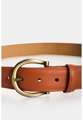 Cinturón Unifaz En Cuero Para Mujer Honey Cinturón Unifaz En Cuero Para Mujer Honey Terracota XL VÉLEZ