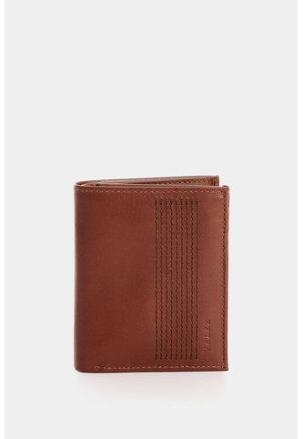 Billetera De Cuero Para Hombre Creta 2 Billetera De Cuero Para Hombre Creta 2 Miel VÉLEZ Vélez