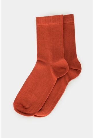 Calcetines Media Pierna Goji Para Hombre Marcación Antideslizante Calcetines Media Pierna Goji Para Hombre Marcación Antideslizante Terracota XS VÉLEZ Vélez