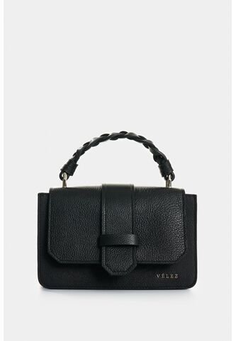 Manos Libres Garniel De Cuero Para Mujer Manija Tejida Manos Libres Garniel De Cuero Para Mujer Manija Tejida Negro VÉLEZ Vélez