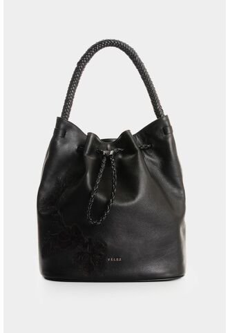 Shopping En Cuero Para Mujer Bruma Shopping En Cuero Para Mujer Bruma Negro VÉLEZ Vélez