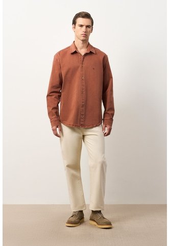 Sobrecamisa Manga Larga Para Hombre Isla Sobrecamisa Manga Larga Para Hombre Isla Tabaco L VÉLEZ Vélez