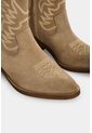 Botines Texanos En Cuero Carnaza Para Mujer Basic Botines Texanos En Cuero Carnaza Para Mujer Basic Tabaco 41 VÉLEZ de Vélez