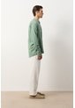 Camisa Manga Larga Para Hombre Cuello Nerú Camisa Manga Larga Para Hombre Cuello Nerú Verde Oliva M VÉLEZ de Vélez
