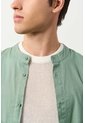 Camisa Manga Larga Para Hombre Cuello Nerú Camisa Manga Larga Para Hombre Cuello Nerú Verde Oliva M VÉLEZ de Vélez