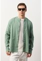 Camisa Manga Larga Para Hombre Cuello Nerú Camisa Manga Larga Para Hombre Cuello Nerú Verde Oliva M VÉLEZ de Vélez