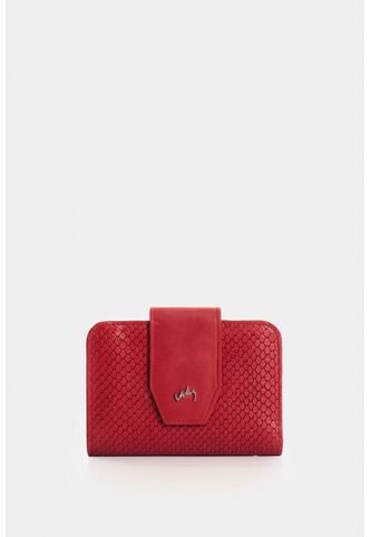 Billetera De Cuero Grabado Para Mujer Hiedra Billetera De Cuero Grabado Para Mujer Hiedra Rojo VÉLEZ Vélez