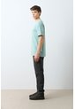 Camiseta Manga Corta Lerici Para Hombre Semi Fitted Camiseta Manga Corta Lerici Para Hombre Semi Fitted Azul Claro L VÉLEZ de Vélez
