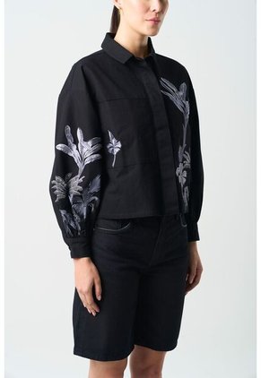 Chaqueta Dune Para Mujer Detalle Bordado Chaqueta Dune Para Mujer Detalle Bordado Negro L VÉLEZ