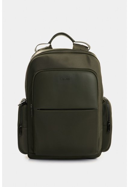 Tula Morral Caval De Lona Y Cuero Para Hombre Confort Tula Morral Caval De Lona Y Cuero Para Hombre Confort Verde Oliva VÉLEZ