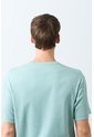 Camiseta Manga Corta Lerici Para Hombre Semi Fitted Camiseta Manga Corta Lerici Para Hombre Semi Fitted Azul Claro L VÉLEZ de Vélez