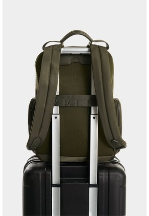 Tula Morral Caval De Lona Y Cuero Para Hombre Confort Tula Morral Caval De Lona Y Cuero Para Hombre Confort Verde Oliva VÉLEZ