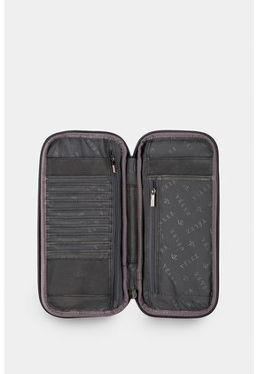 Porta Pasaporte De Cuero Para Hombre Ibis Negro Porta Pasaporte De Cuero Para Hombre Ibis Negro VÉLEZ