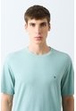 Camiseta Manga Corta Lerici Para Hombre Semi Fitted Camiseta Manga Corta Lerici Para Hombre Semi Fitted Azul Claro L VÉLEZ de Vélez