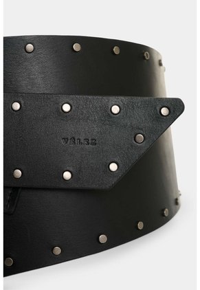 Cinturón Unifaz En Cuero Para Mujer Xinca Cinturón Unifaz En Cuero Para Mujer Xinca Negro L VÉLEZ