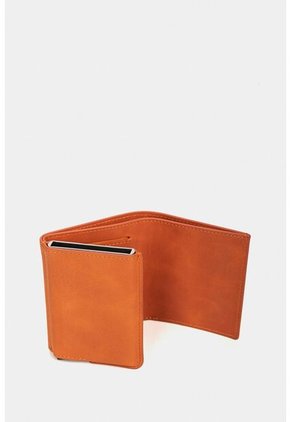 Porta Documentos De Cuero Tecnológico Porta Documentos De Cuero Tecnológico Naranja VÉLEZ