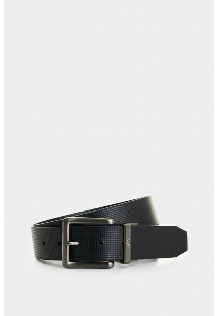 Cinturón Doble Faz Kalixto De Cuero Para Hombre Atemporal Cinturón Doble Faz Kalixto De Cuero Para Hombre Atemporal Negro 38 VÉLEZ