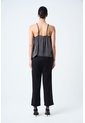 Camisa Aurora De Tiras En Tejido Plano Para Mujer Detalle Millaré Camisa Aurora De Tiras En Tejido Plano Para Mujer Detalle Millaré Negro L VÉLEZ de Vélez