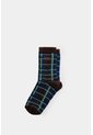 Calcetines Media Pierna Tartan Para Hombre Calcetines Media Pierna Tartan Para Hombre Cafe XS VÉLEZ de Vélez