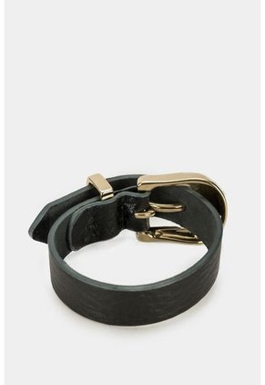 Manilla Ciruela De Cuero Para Mujer Hebilla Metálica Negro Manilla Ciruela De Cuero Para Mujer Hebilla Metálica Negro Vélez