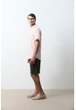 Camisa En Lino Manga Corta Siena Para Hombre Camisa En Lino Manga Corta Siena Para Hombre Rosado L VÉLEZ de Vélez
