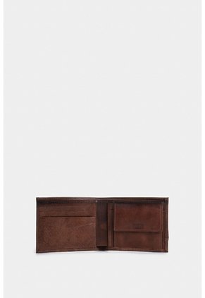 Billetera Kaleidos De Cuero Para Hombre Detalle Contraste Billetera Kaleidos De Cuero Para Hombre Detalle Contraste Miel VÉLEZ