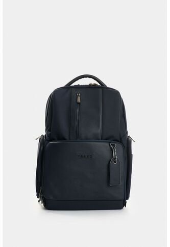 Morral Security De Lona Para Hombre Detalles En Cuero Morral Security De Lona Para Hombre Detalles En Cuero Azul Oscuro VÉLEZ Vélez