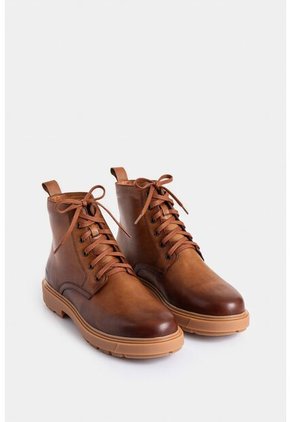 Botas Alameda De Cuero Para Hombre Atemporal Botas Alameda De Cuero Para Hombre Atemporal Miel 45 VÉLEZ